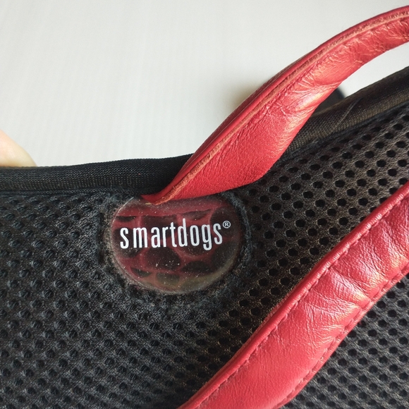 Smart Dog Red Black Flip Flops Size 6.5 - 7 - Picture 4 of 5